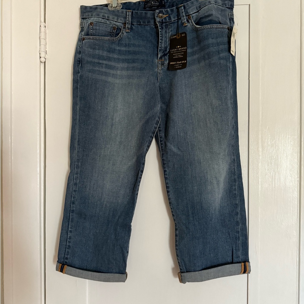 Lucky Brand Women's cropped jeans